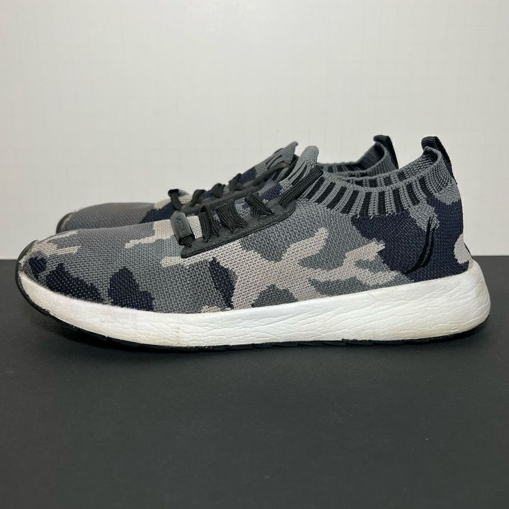 Womens NAUTICA Zyla Black Camo Athletic Shoes / Size 7.5 - Picture 3 of 9